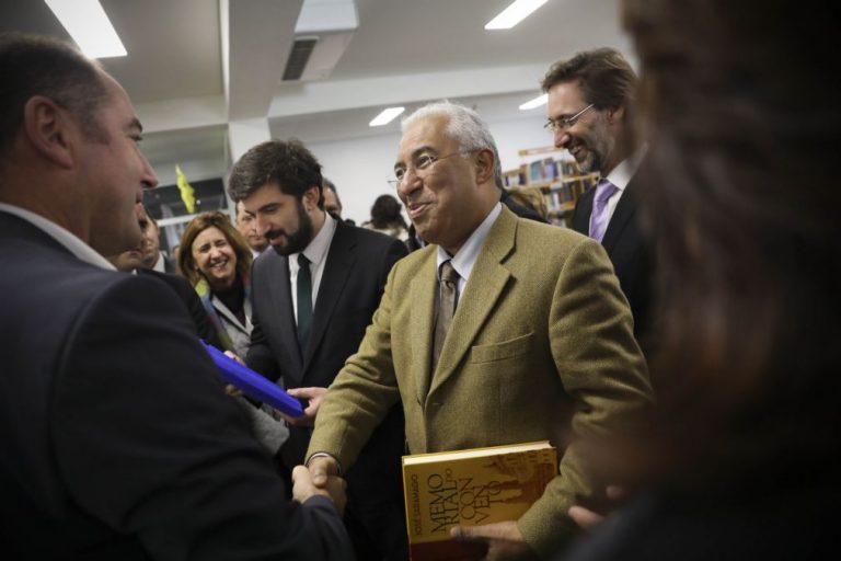 País com obras comparticipadas por fundos comunitários em 115 ME - António Costa