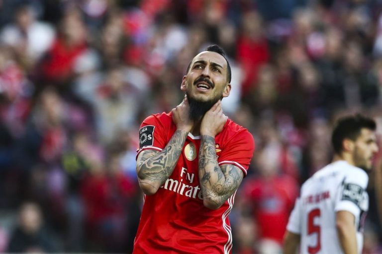 Benfica treinou sem Mitroglou, Fejsa, André Horta e Grimaldo
