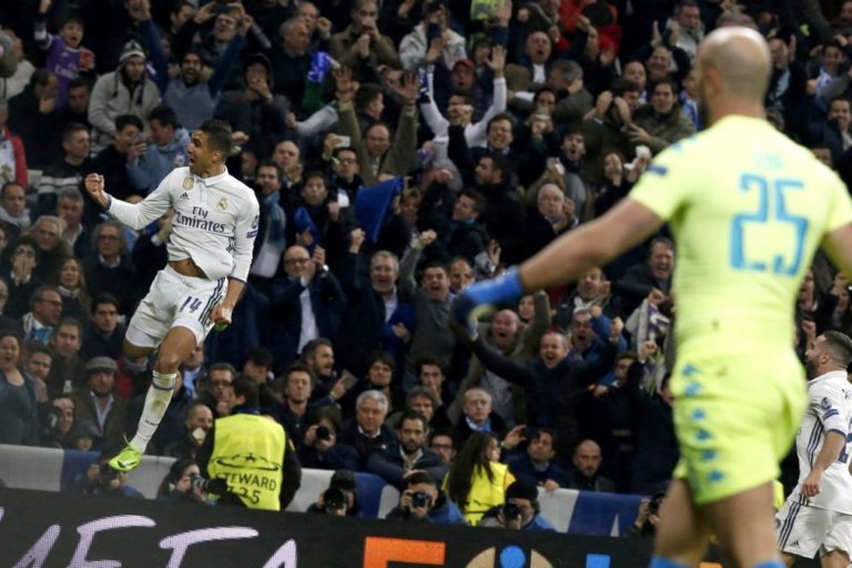 Real Madrid vence Nápoles com reviravolta no resultado
