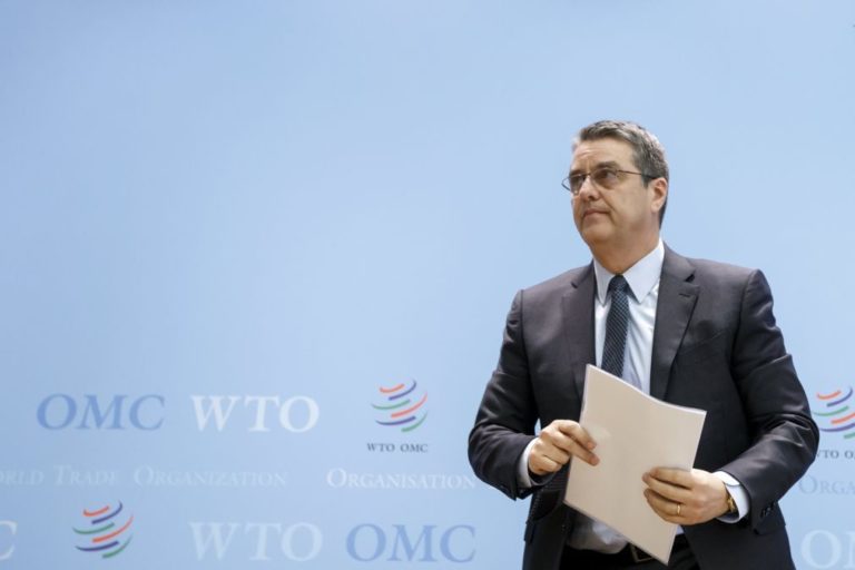 Diretor-geral da OMC participa na reunião do Conselho de Estado a convite de Marcelo