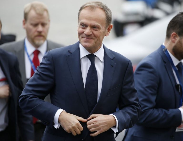 Donald Tusk agradece solidariedade e confiança dos líderes da UE