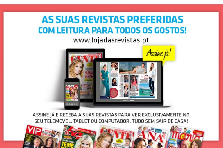 Assine já as suas revistas favoritas!