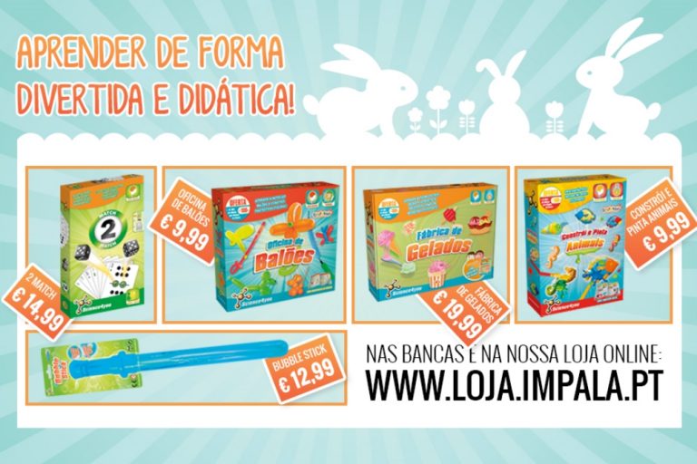 Nesta Páscoa, diverte-te a aprender!