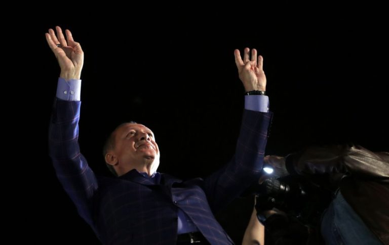 Erdogan fala em 