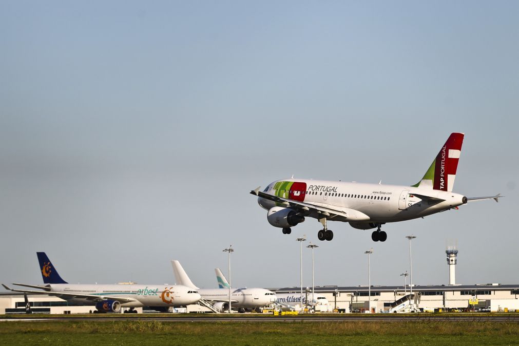 TAP regista aumento de 35% de passageiros em abril