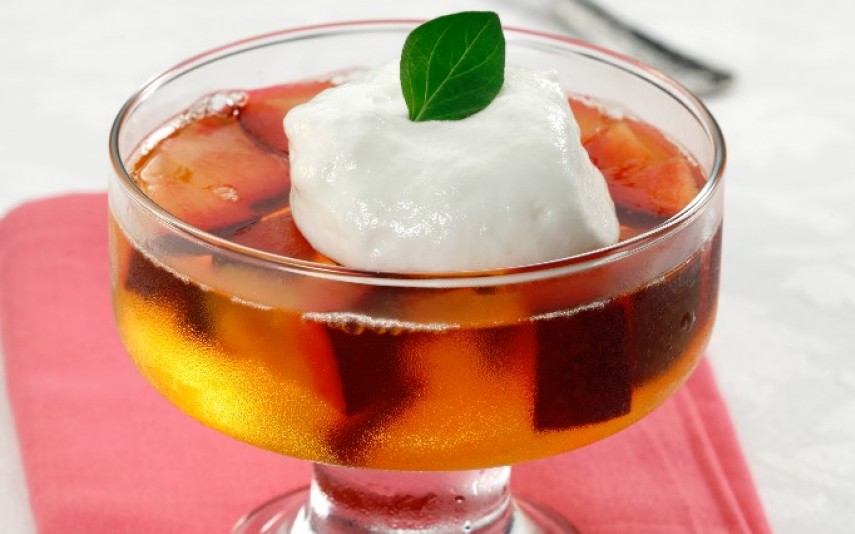 Gelatina light com ameixas Levíssima…