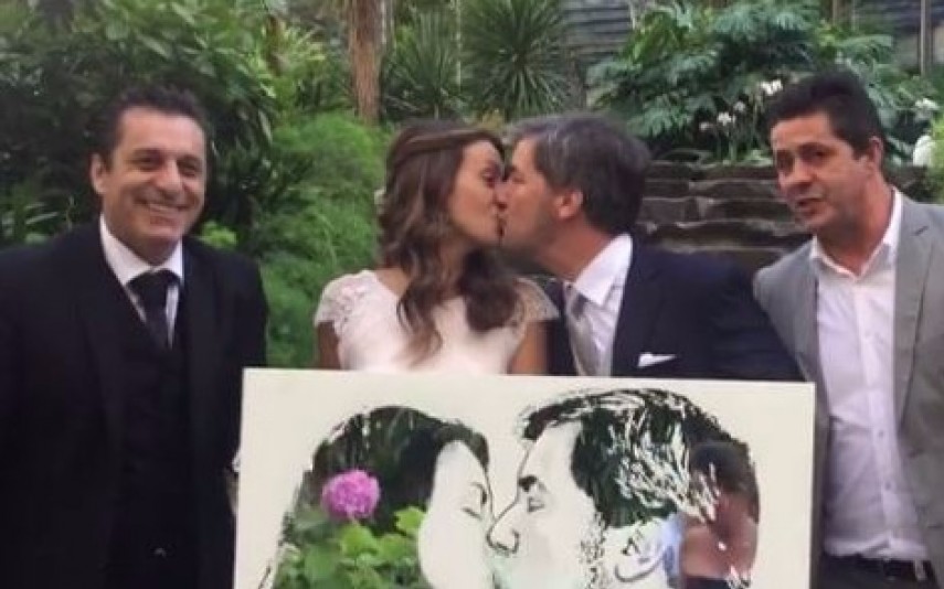 Bruno de Carvalho e Joana Ornelas Este é o original presente de casamento de Paulo Futre para os noivos