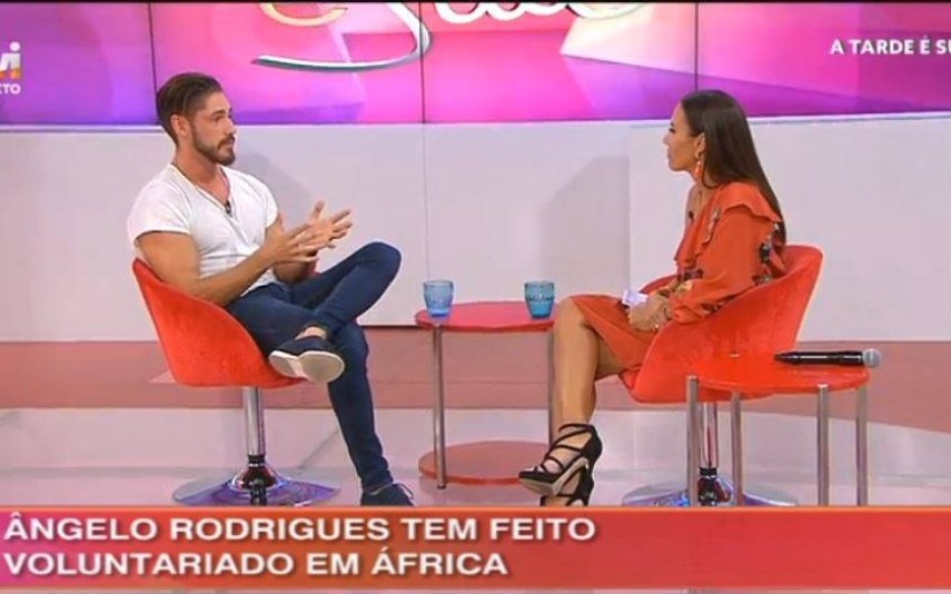 Iva Domingues Entrevista o ex, Ângelo Rodrigues, em direto