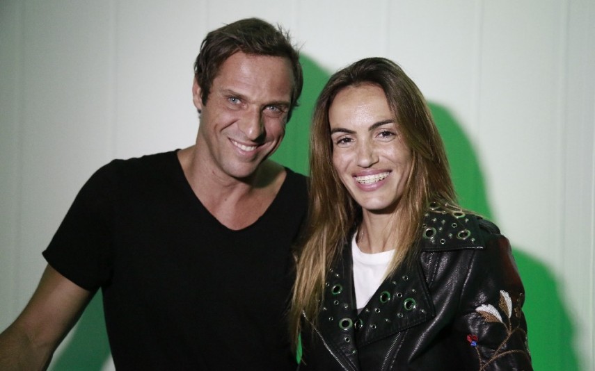 José Carlos Pereira E Liliana Aguiar Em noite romântica, posam juntos