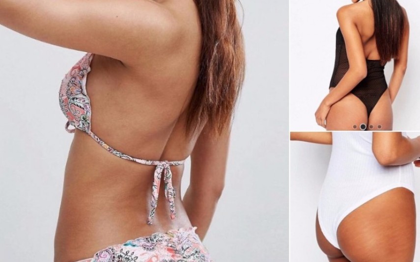 Sem complexos! Modelos mostram estrias e celulite