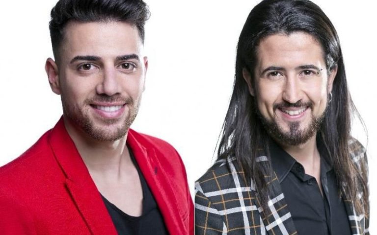 Rui e César de costas voltadas Os concorrentes da Casa Dos Segredos envolveram-se numa discussão sobre pistas