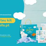 Oferta de um kit de higiene para o seu bebé