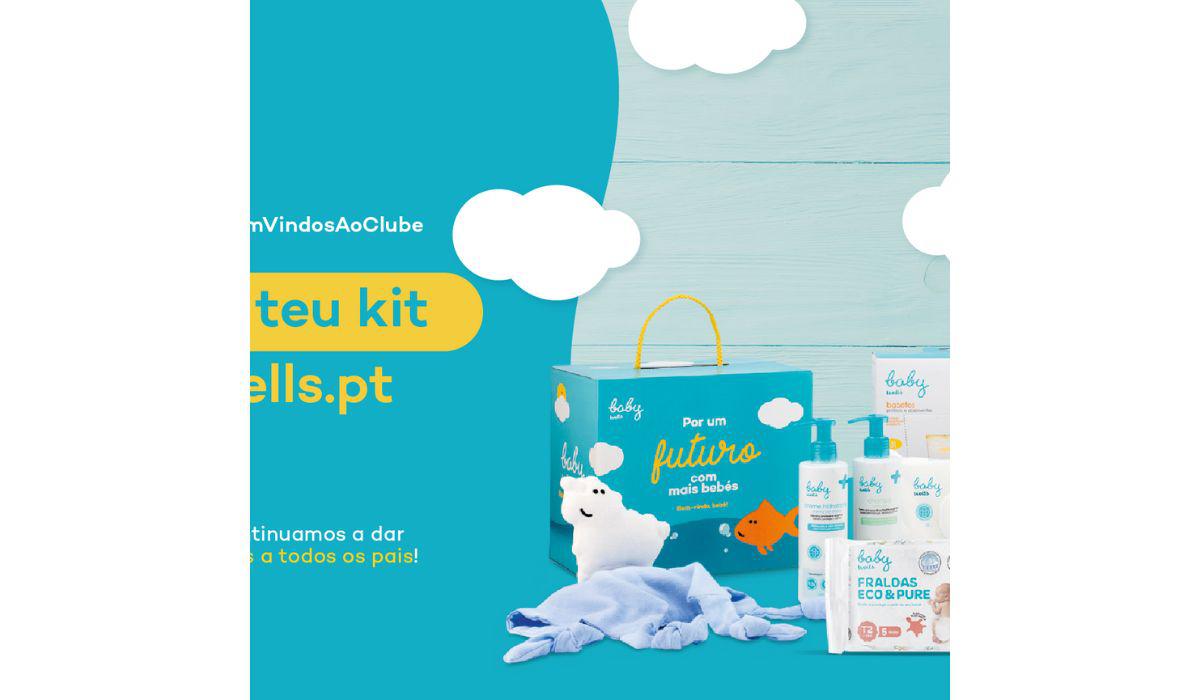 Oferta de um kit de higiene para o seu bebé