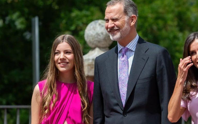 Infanta Sofia – Confiante e sorridente: A peça-chave da monarquia espanhola