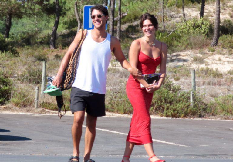 Mariana Goldfarb volta a Portugal com novo namorado, Rafael Kemp