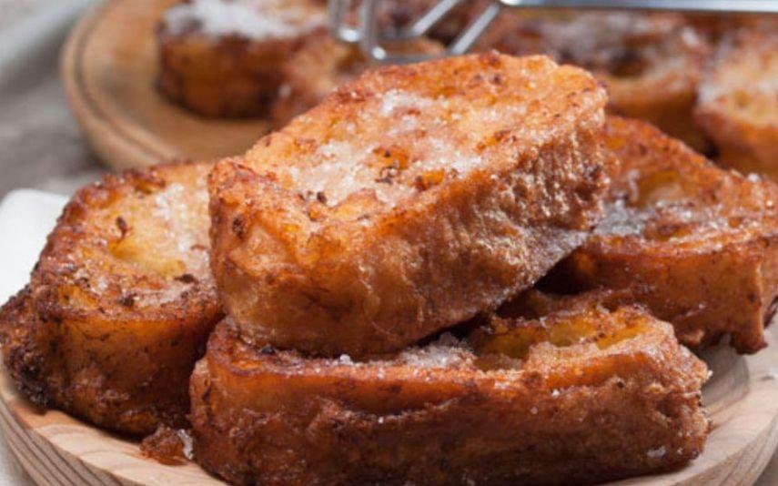 Rabanadas na Air fryer Uma versão mais saudável do doce típico de Natal