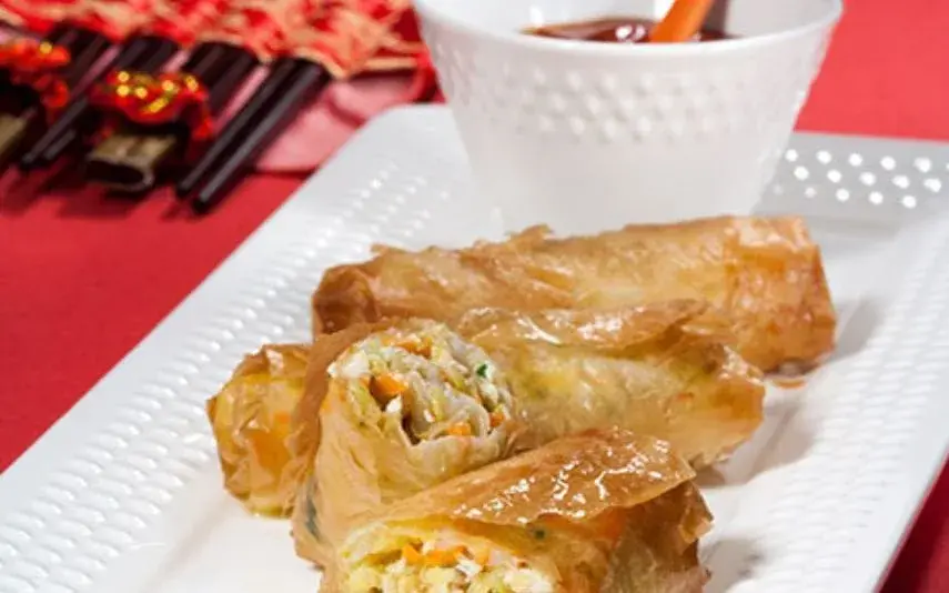 Crepes Primavera – Para quem gosta de comida asiática