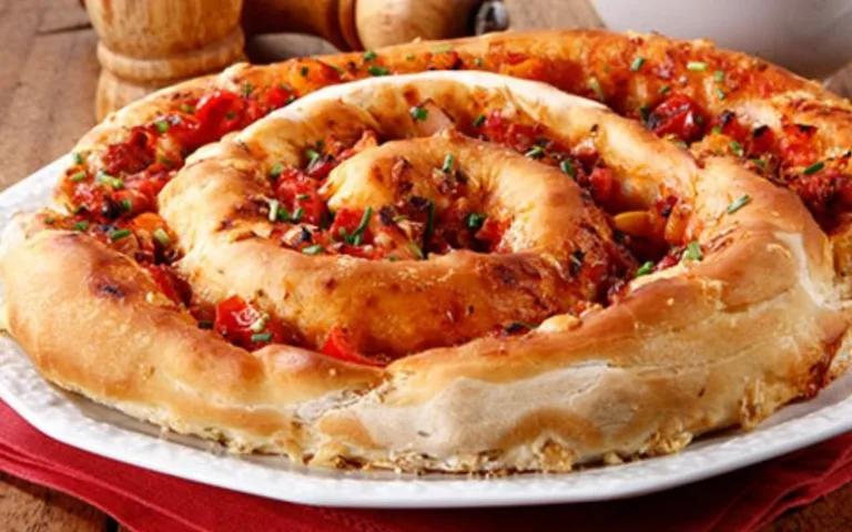 Dia Da Criança - Rolo de pizza caseiro para o almoço dos miúdos