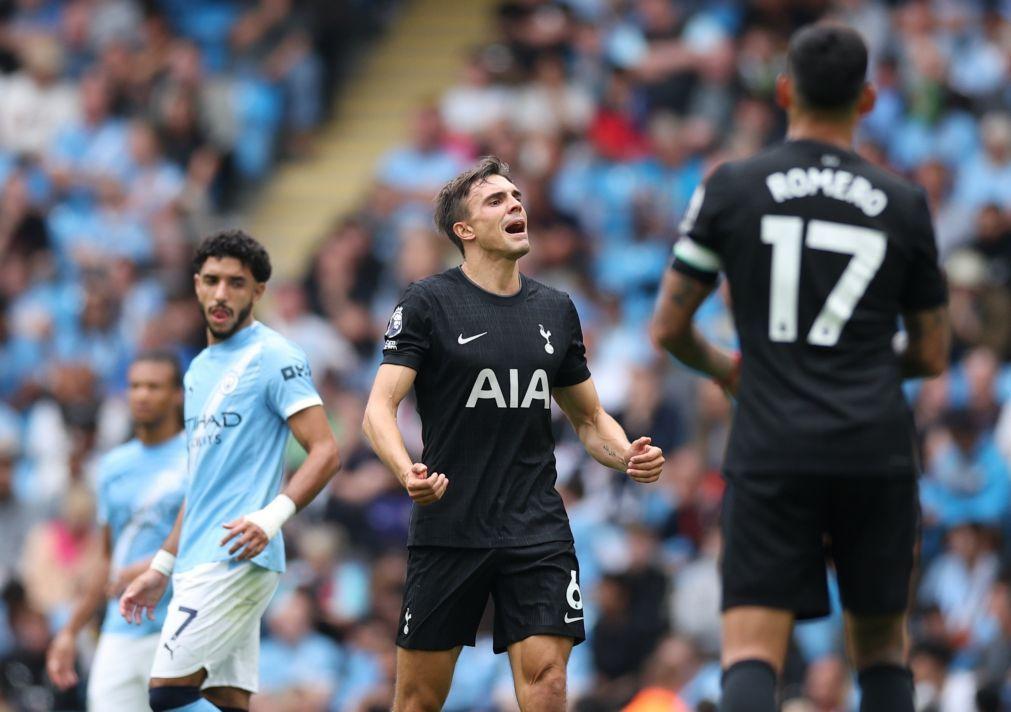 João Palhinha marca em vitória do Tottenham frente ao Manchester City