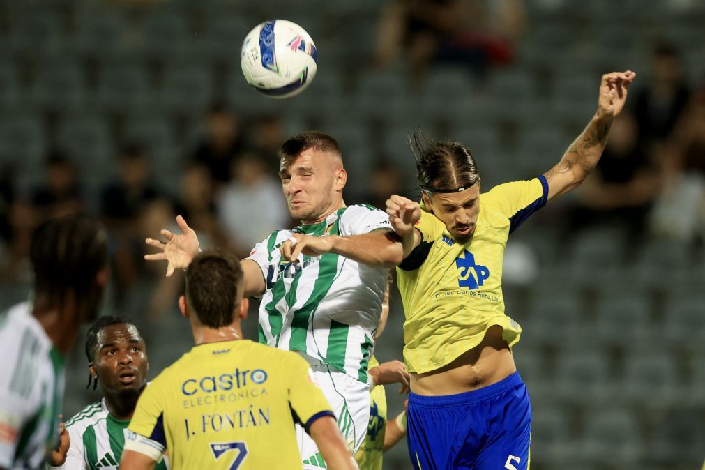 Arouca empata com Rio Ave com golo nos descontos