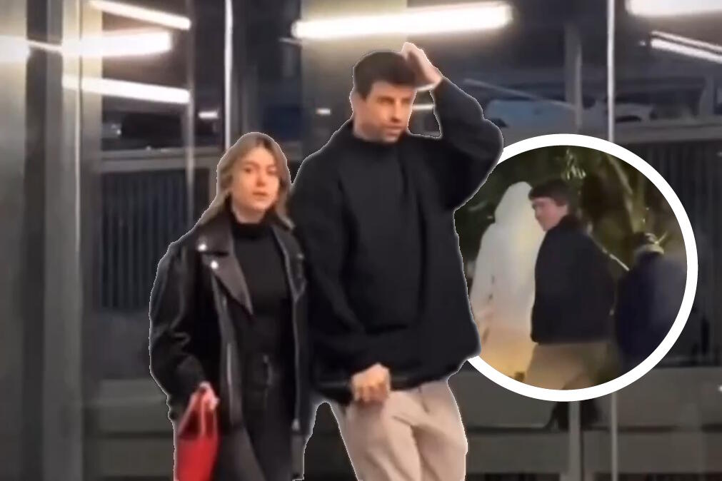 Gerard Piqué e namorada perseguidos por carro com som de música de Shakira