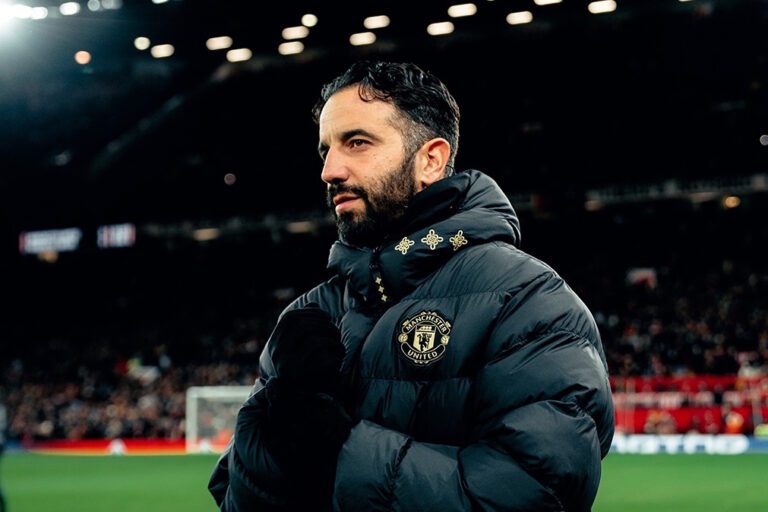 Ruben Amorim deixou o cargo de treinador do Manchester United