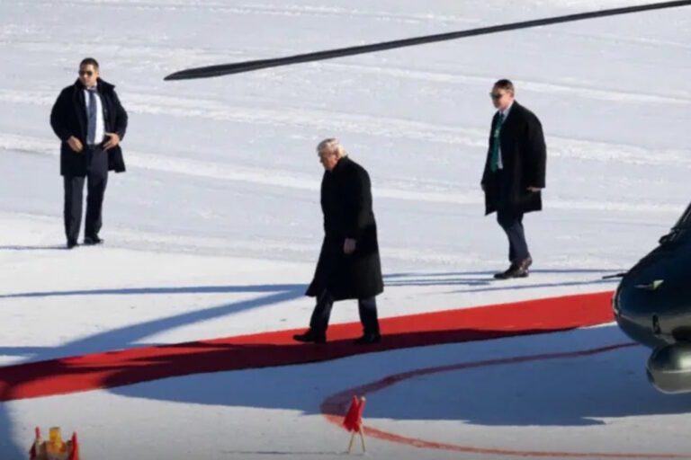 Gelo em Davos: Donald Trump recebido com vazio diplomático