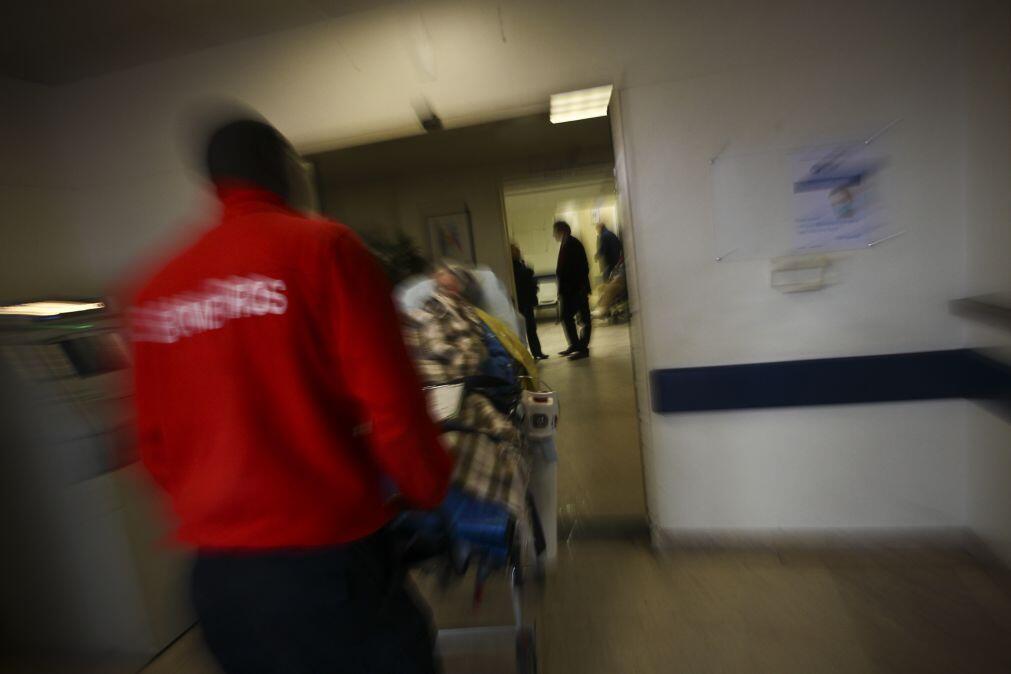 Urgências com tempos de espera entre três e mais de 10 horas nos hospiais do país