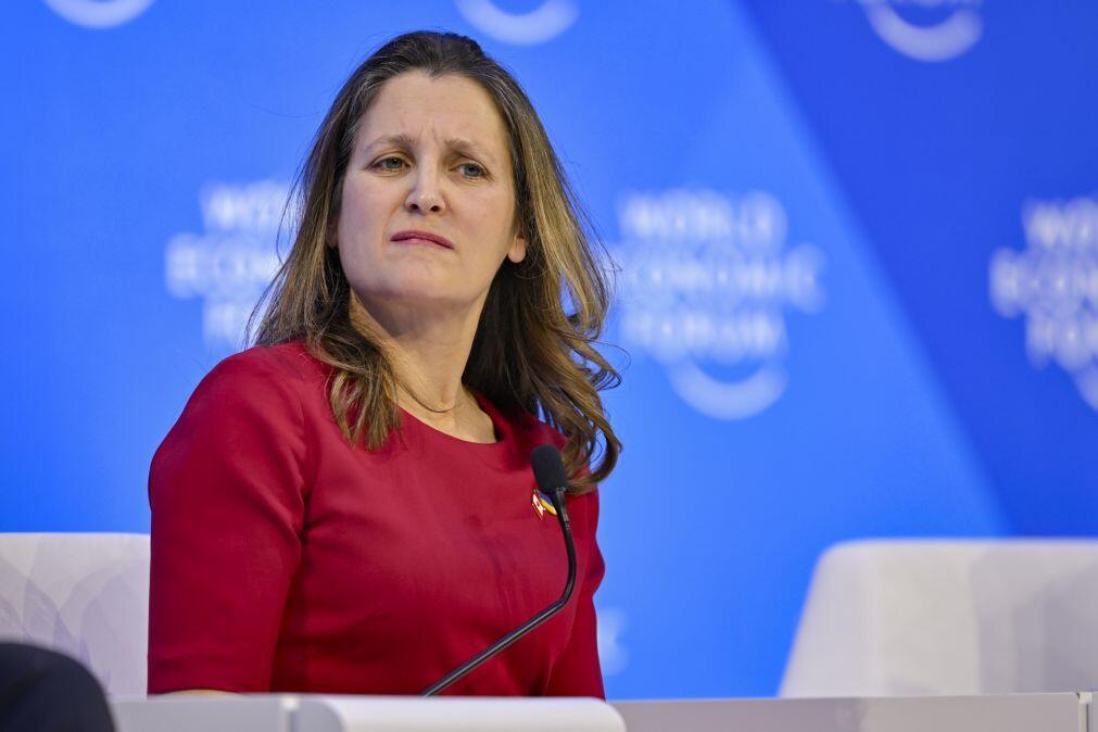 Ex-ministra do Canadá nomeada conselheira económica de Zelensky