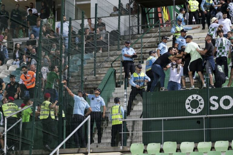 Incidentes de violência associada ao desporto diminuem em 2024/25