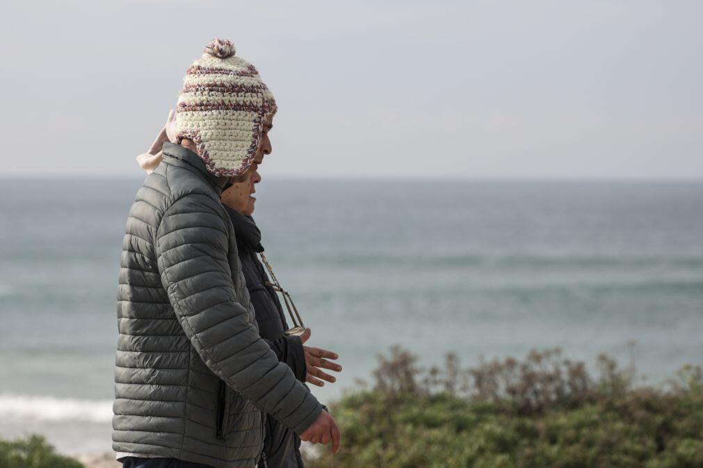 IPMA alarga aviso amarelo para frio a nove distritos e prolonga-o até quarta-feira