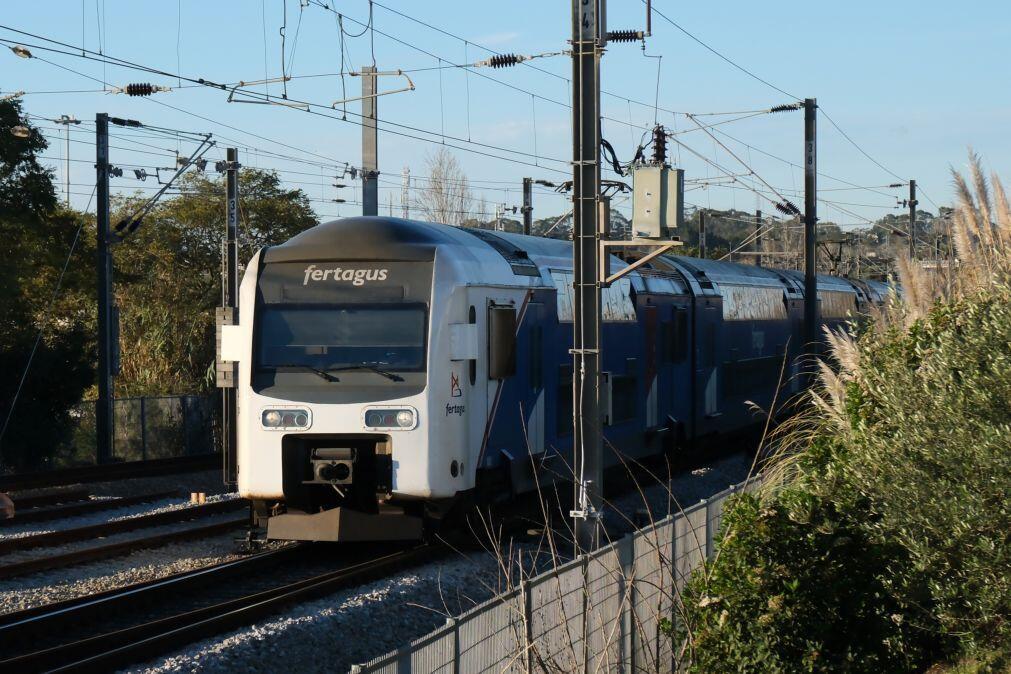 Circulação de comboios da Fertagus interrompida entre Sete Rios e Roma-Areeiro