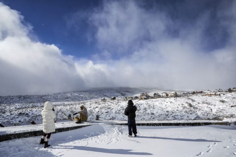 Quinze distritos de Portugal continental sob aviso amarelo devido a neve e ondulação