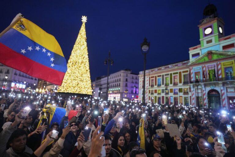 Milhares de manifestantes em Madrid contra 