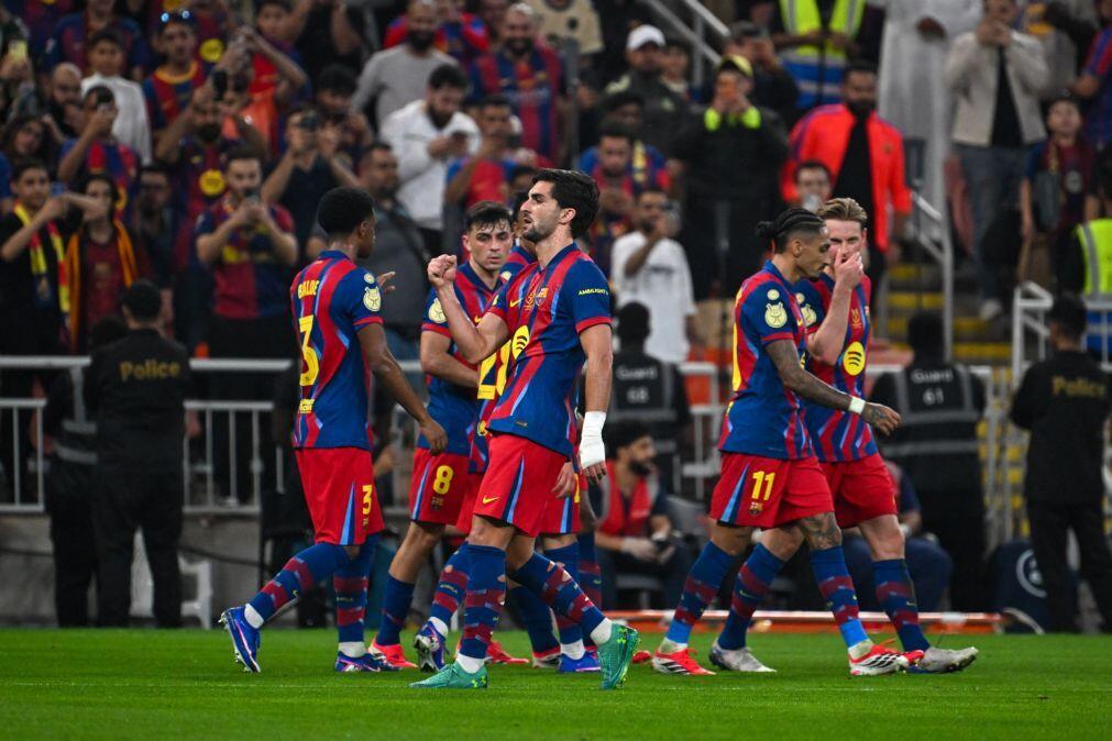 FC Barcelona goleia Athletic Bilbau para chegar à final da Supertaça de Espanha