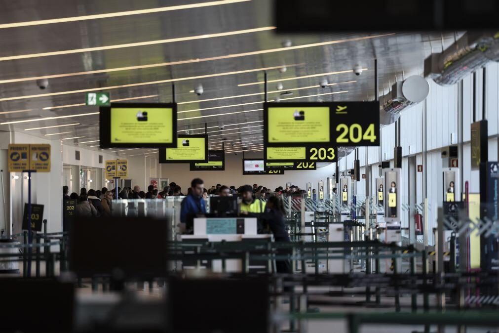 Mais de 11 milhões de passageiros controlados pela PSP no aeroporto de Lisboa em 2025