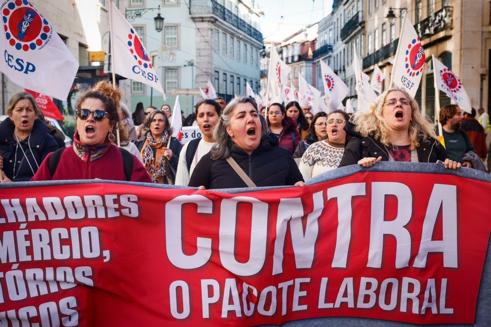 CGTP marcha em Lisboa contra pacote laboral