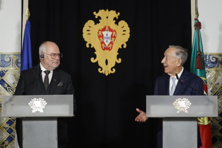 Marcelo afirma unidade entre Portugal e Estónia 