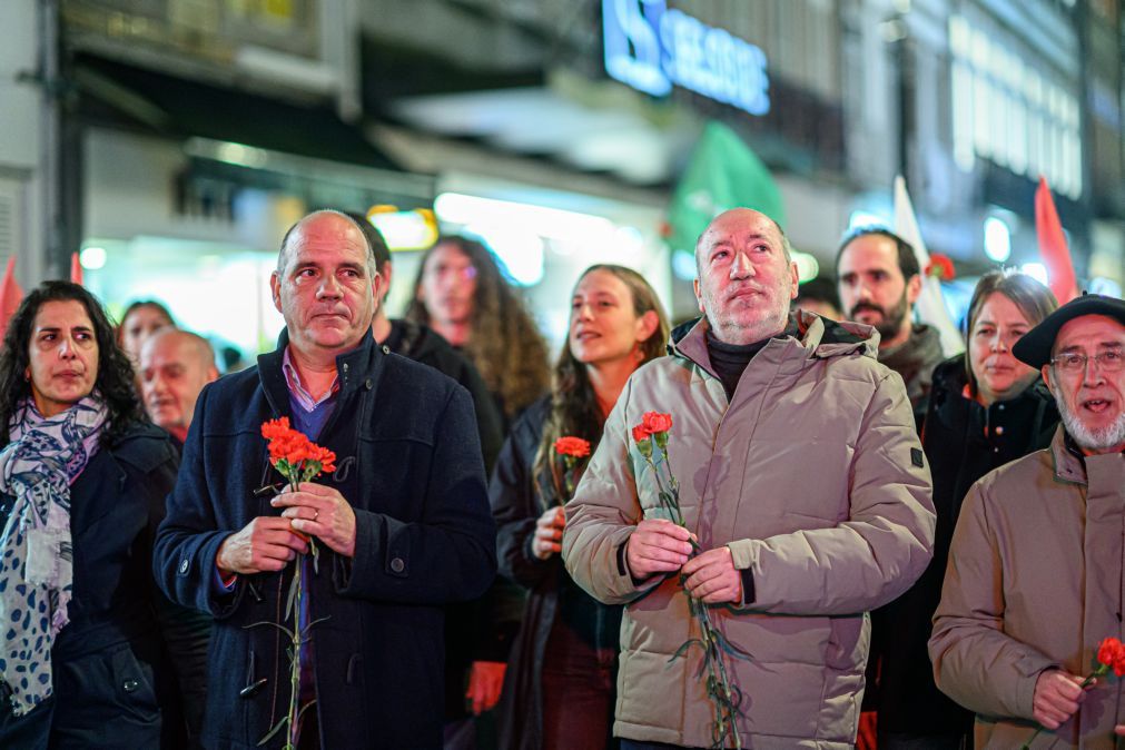 António Filipe reforça apelo ao voto na tradicional descida de Santa Catarina