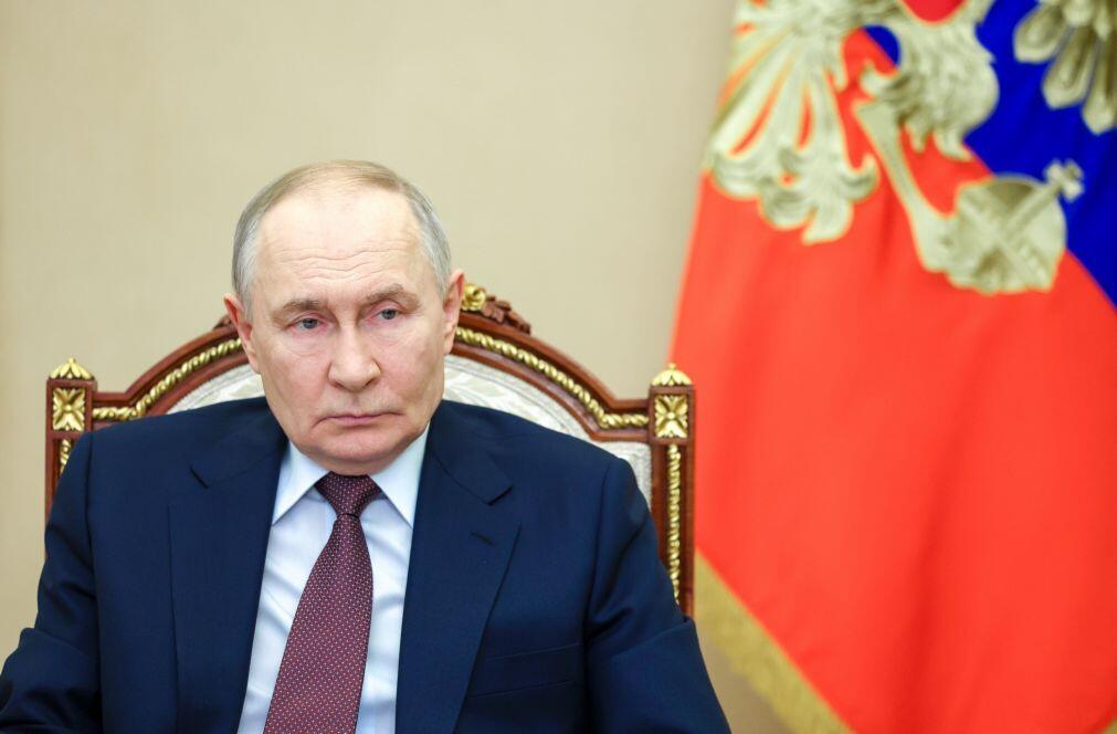 Putin admite destinar ativos congelados nos EUA à reconstrução da Palestina