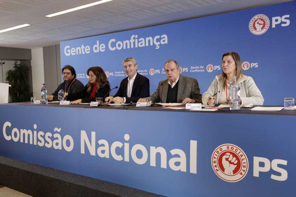 Comissão Nacional do PS aprova diretas a 13 e 14 de março e congresso a 27, 28 e 29