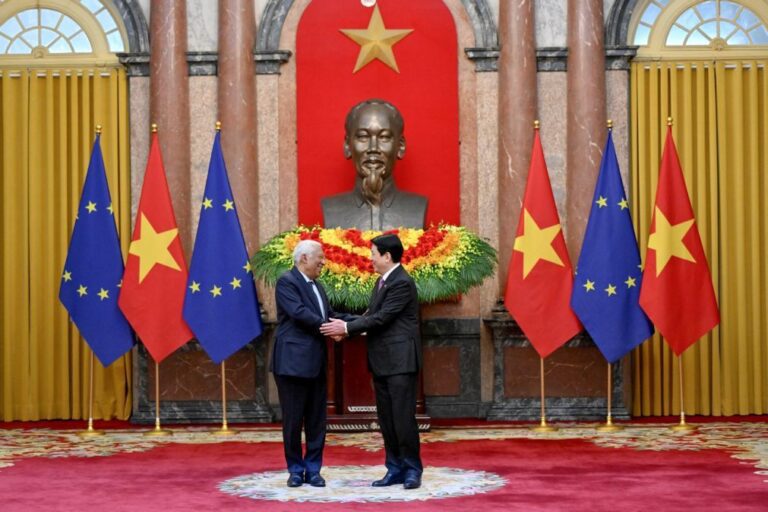 Vietname e UE elevam relações para nível máximo durante visita de António Costa a Hanói