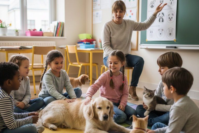 Cães e gatos na sala de aula? França introduz empatia animal como disciplina obrigatória
