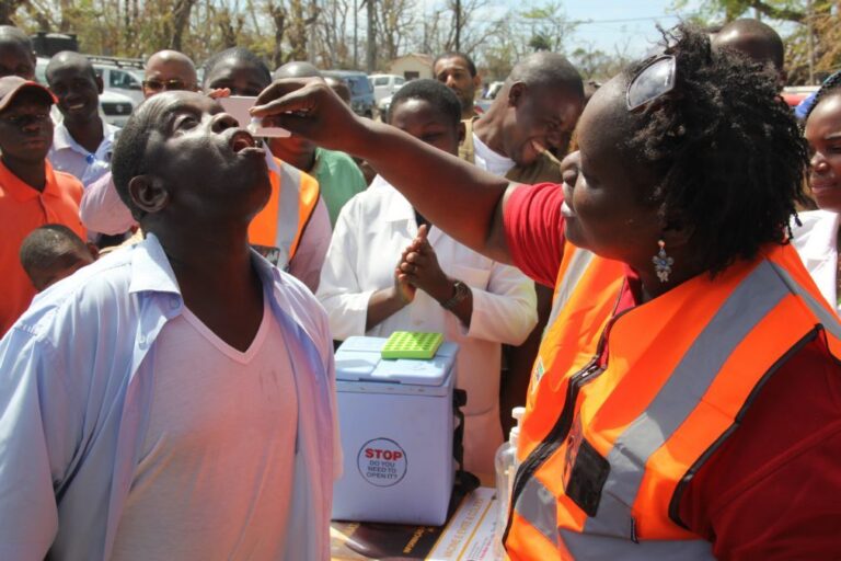 Moçambique com epidemia de cólera e 3,5 milhões doses para vacinar em duas províncias