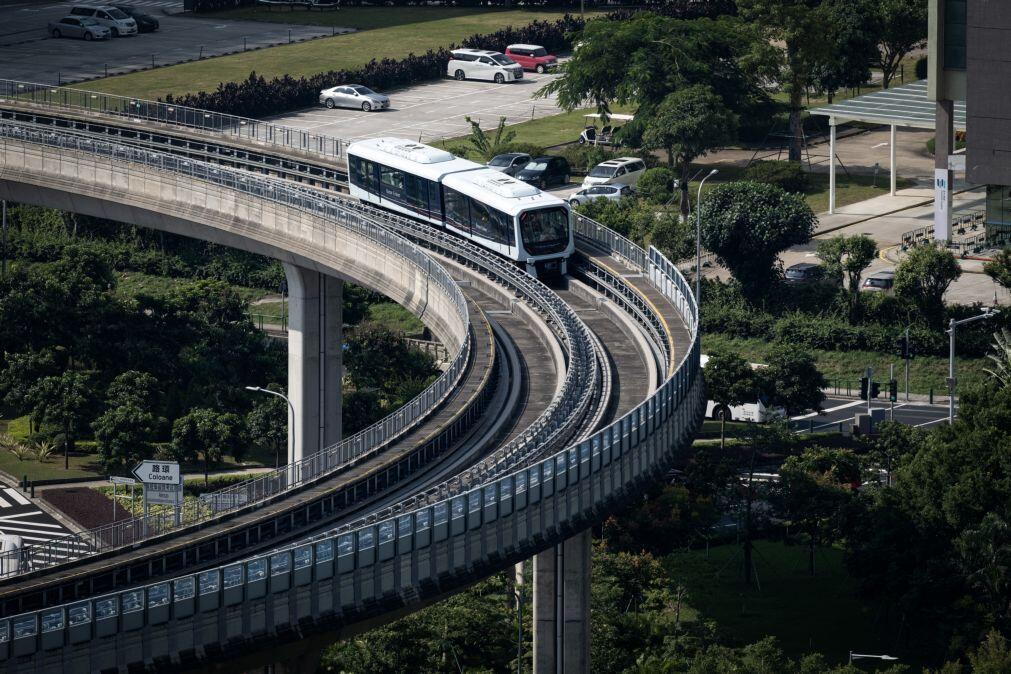 Metro ligeiro de Macau tem melhor arranque de ano de sempre