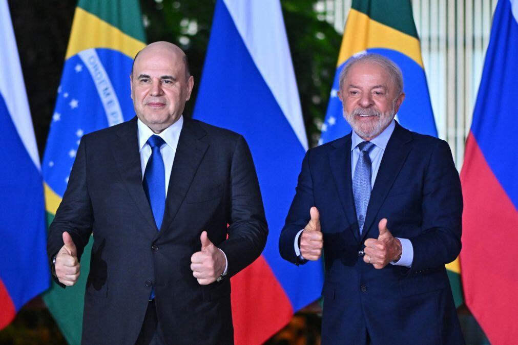 Lula da Silva pede reforço do multilateralismo em reunião com PM russo
