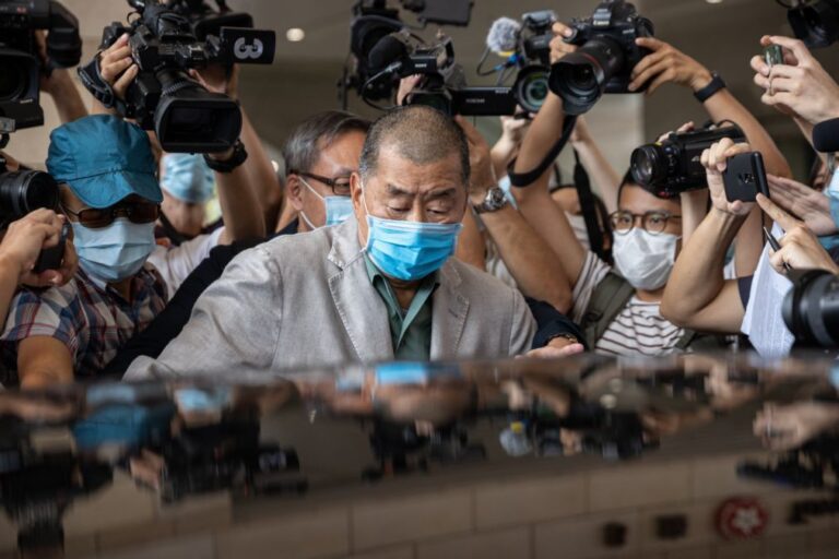 ONU pede anulação de pena de 20 anos aplicada ao magnata dos 'media' Jimmy Lai