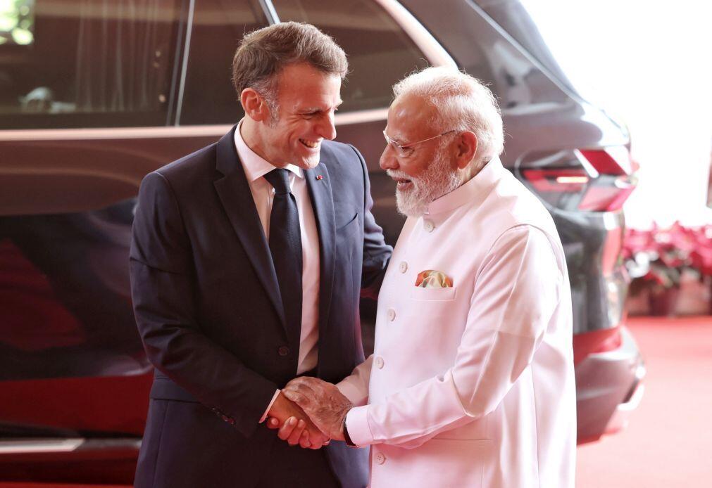Modi e Macron elevam relação bilateral a Parceria Estratégica Global Especial
