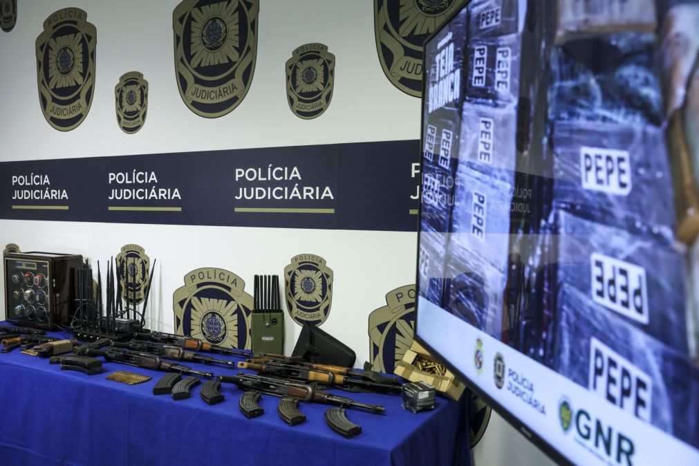 Detidos da operação contra tráfico de droga “Teia Branca” são nacionais de Venezuela e Espanha