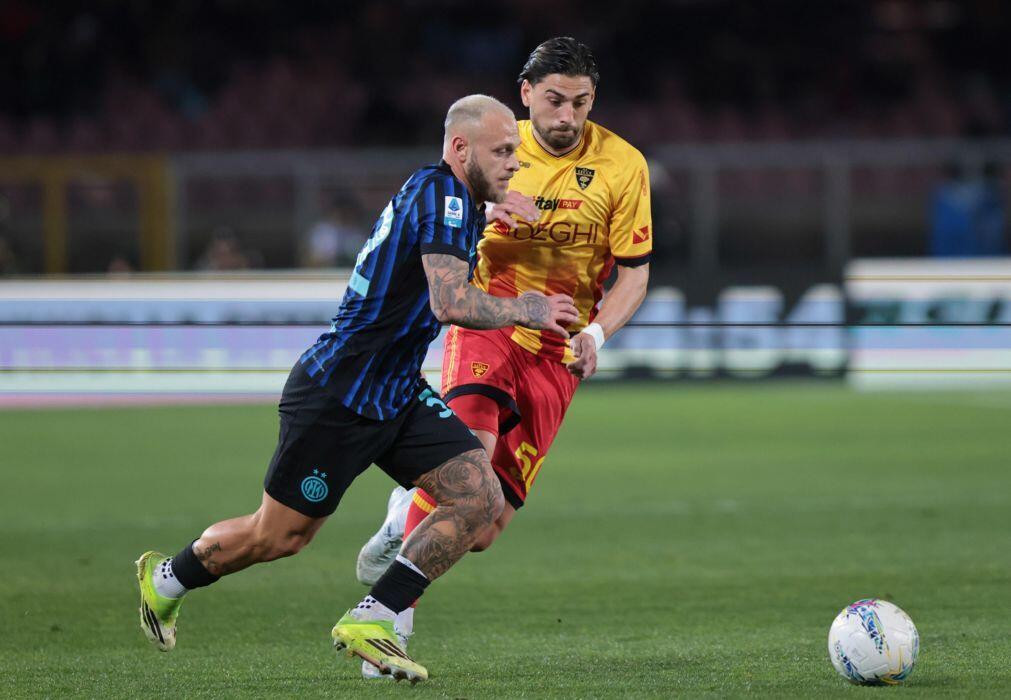 Inter Milão vence em Lecce e reforça liderança da Serie A